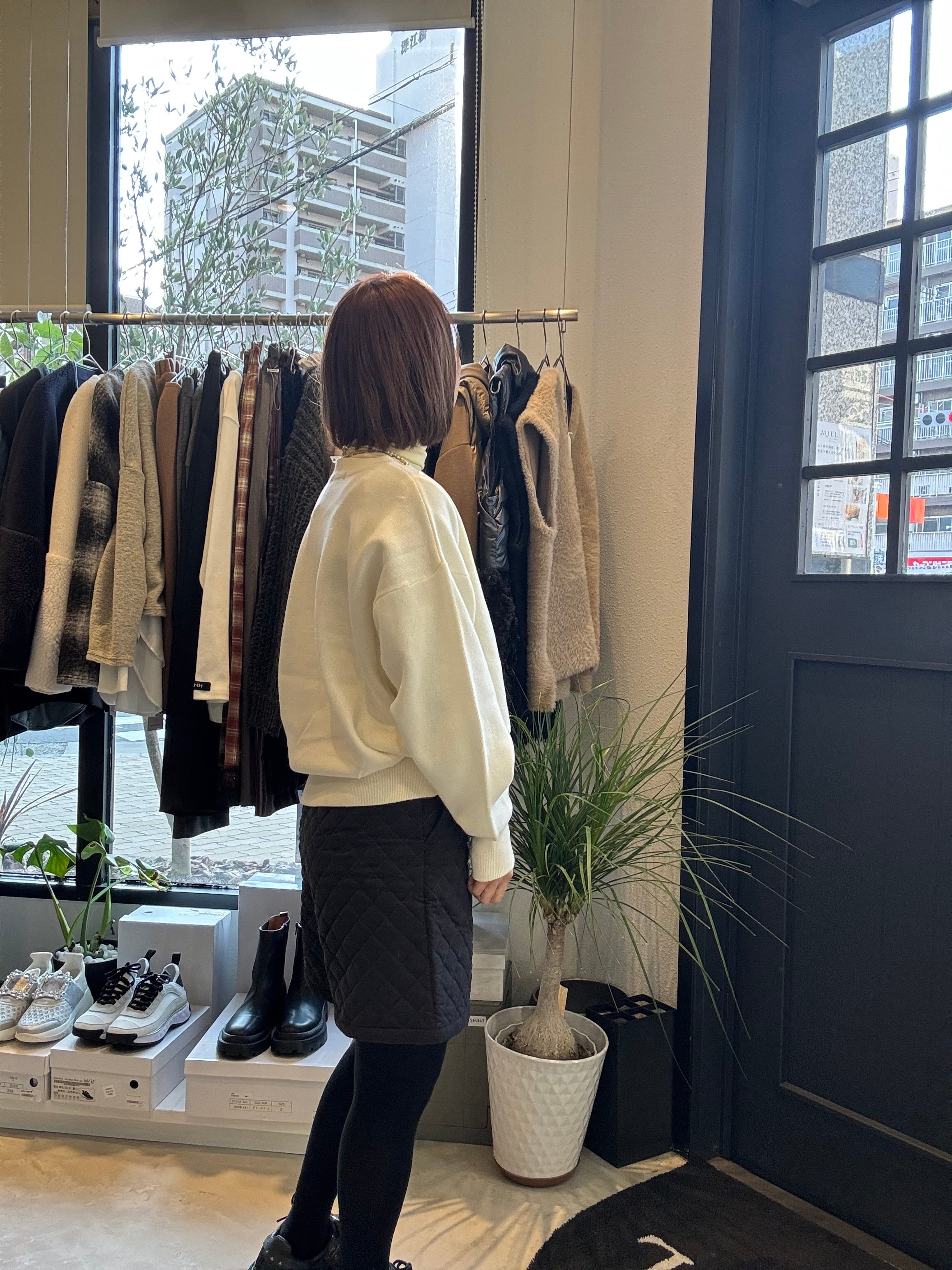 【SELECT】スウェットライクニットPO