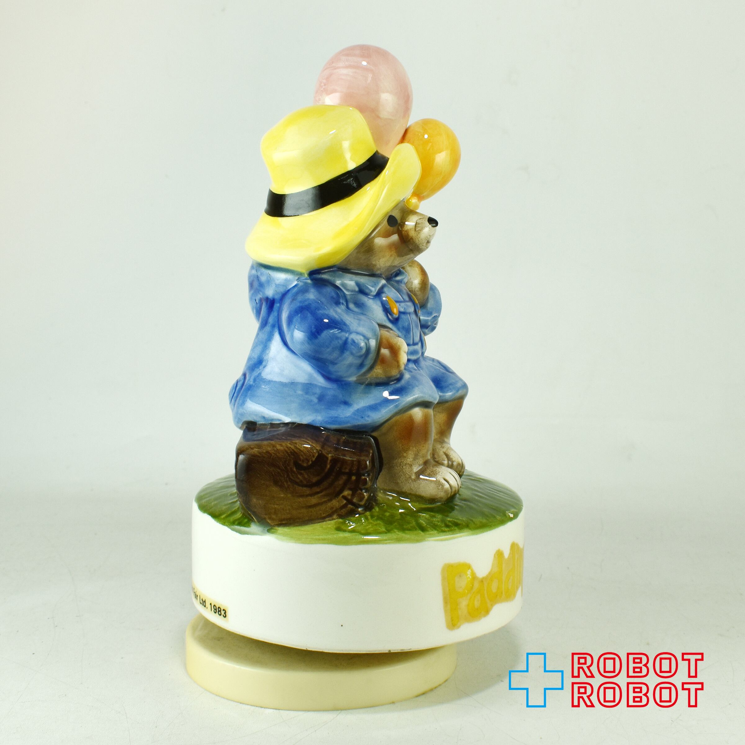 パディントン 風船持ち 陶器製オルゴール フィギュアリン | ROBOTROBOT