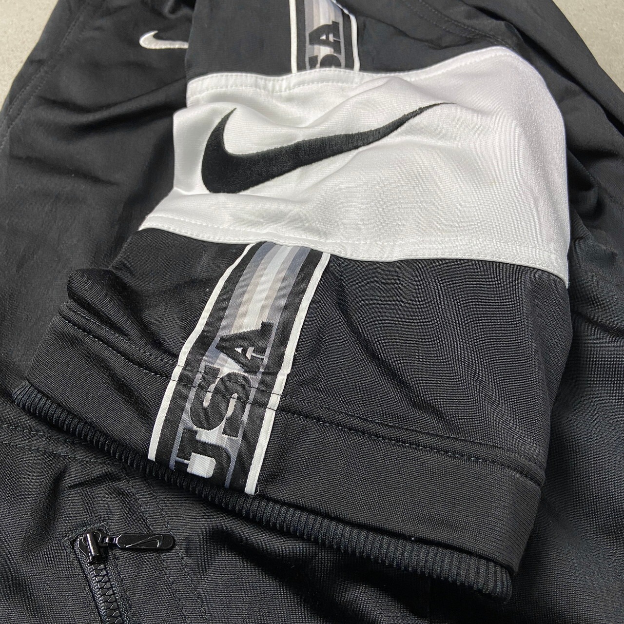 90~00年代 NIKE ナイキ 半袖 ジャージ トラックジャケット ス 