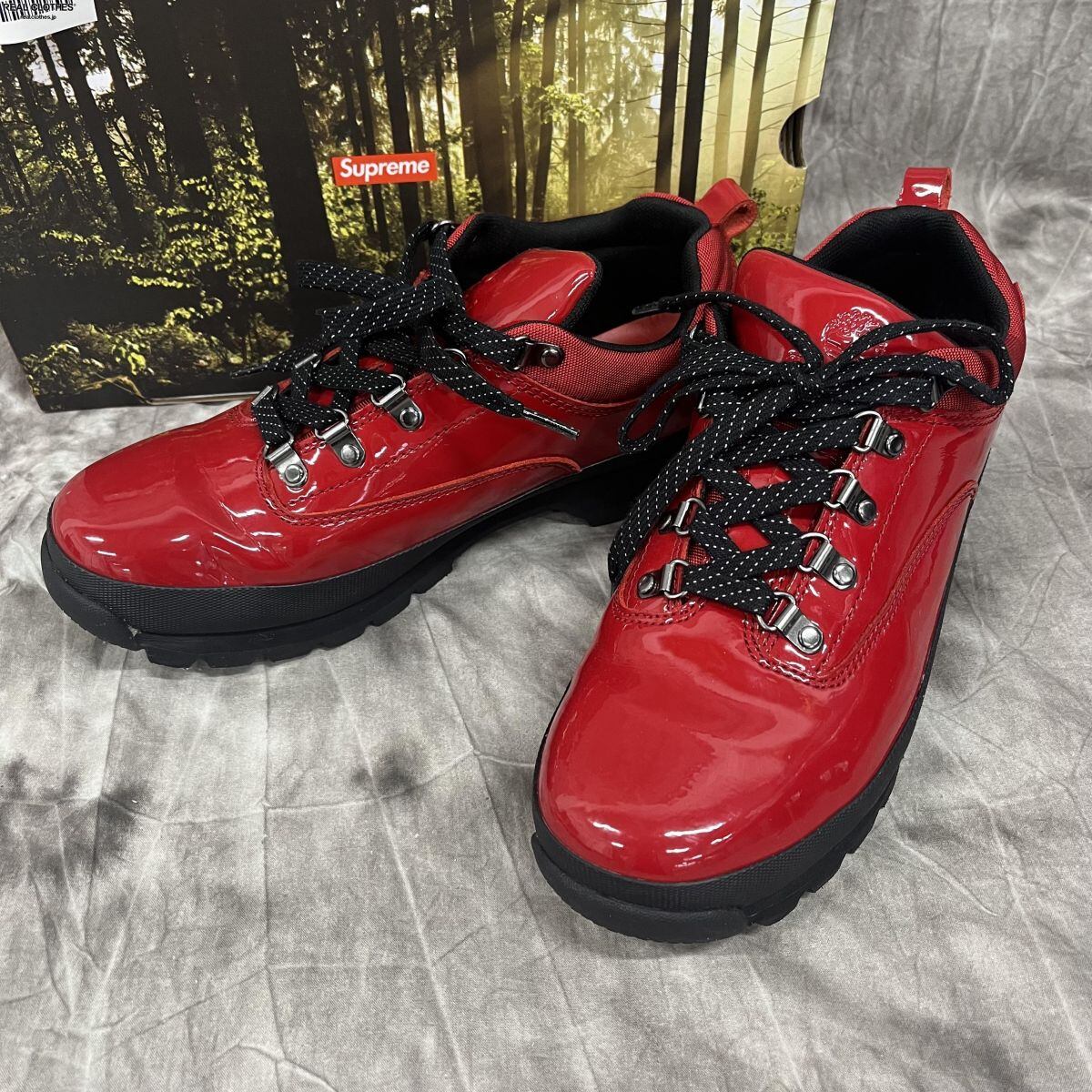 シュプリーム スニーカー Patent Leather Euro Hiker