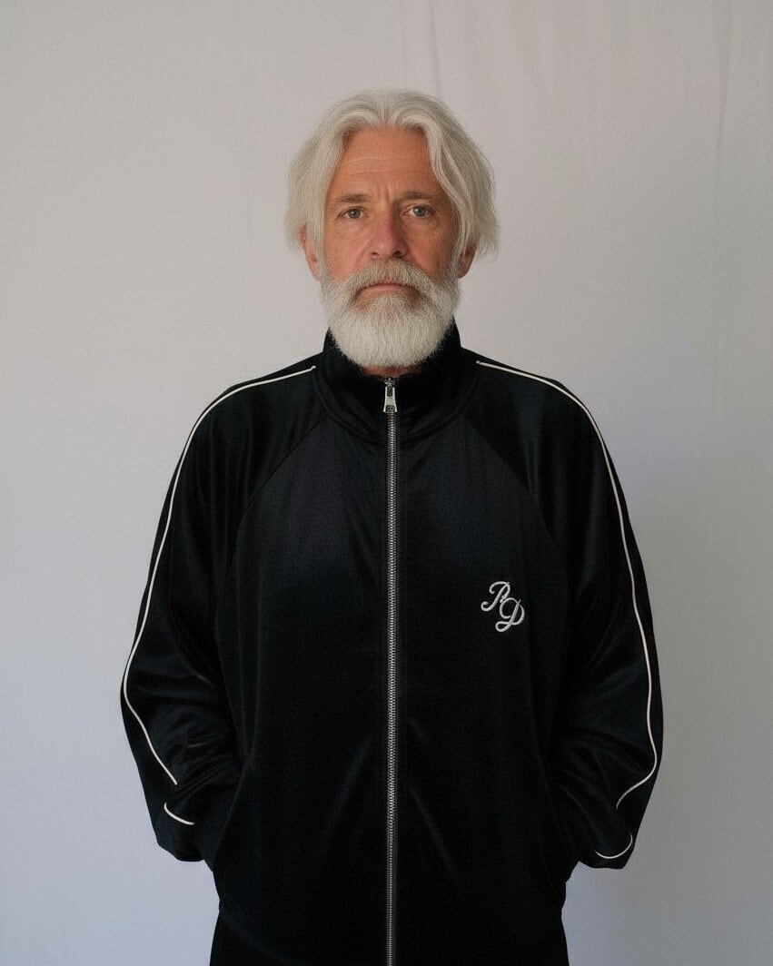 Clash Velour Driver's Jacket / Black