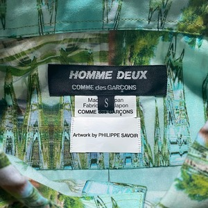 AD2020 COMME des GARCONS HOMME DEUX ×Philippe Savoir cotton shirt