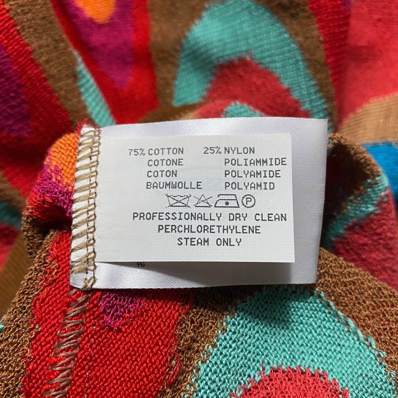 MISSONI psychedelic S/S summer knit