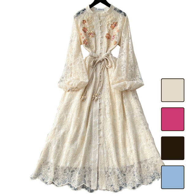 エターナルレースワンピース 4color L2002