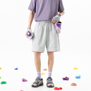ハーフパンツ ショートパンツ メンズ 6色 S-2XL  五分丈 薄手 ゆったり 冷感 カジュアル スポーツ アウトドア 夏 26LT592