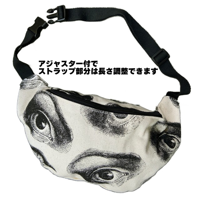 【IMPORT】2way fanny pack