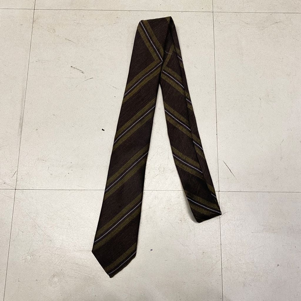 DRIES VAN NOTEN ドリスヴァンノッテン SILK TIE シルク ネクタイ 【中