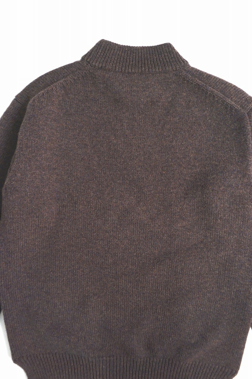 Hand Framed Super Merino Mock P/O