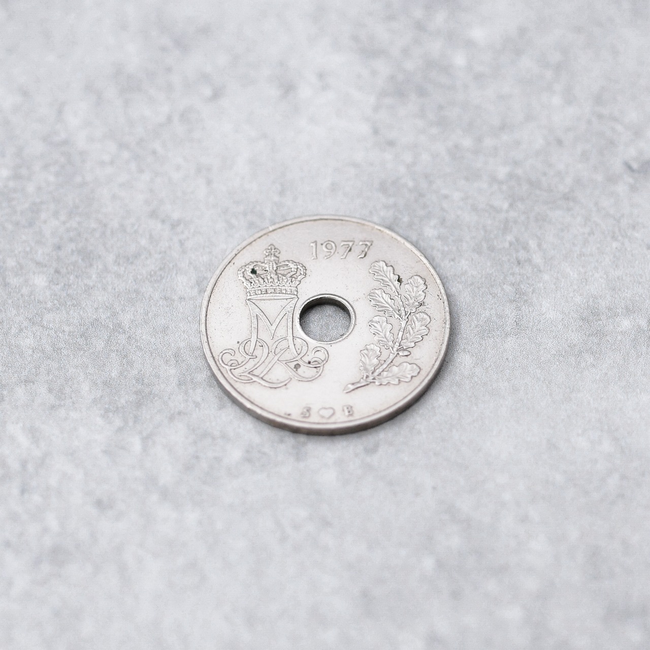 デンマーク 25オーレ (1973-1989) コインリング｜DENMARK 25ØRE COINRING