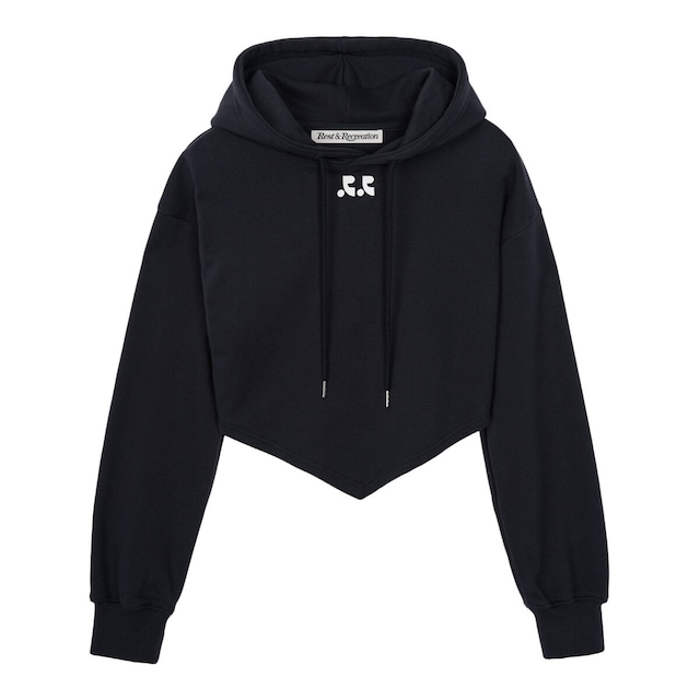 [rest & recreation] RR ARROW POINT HOODIE - NAVY 正規韓国ブランド 韓国ファッション 韓国代行 rest recreation レストアンドレクリエーション restrecreation