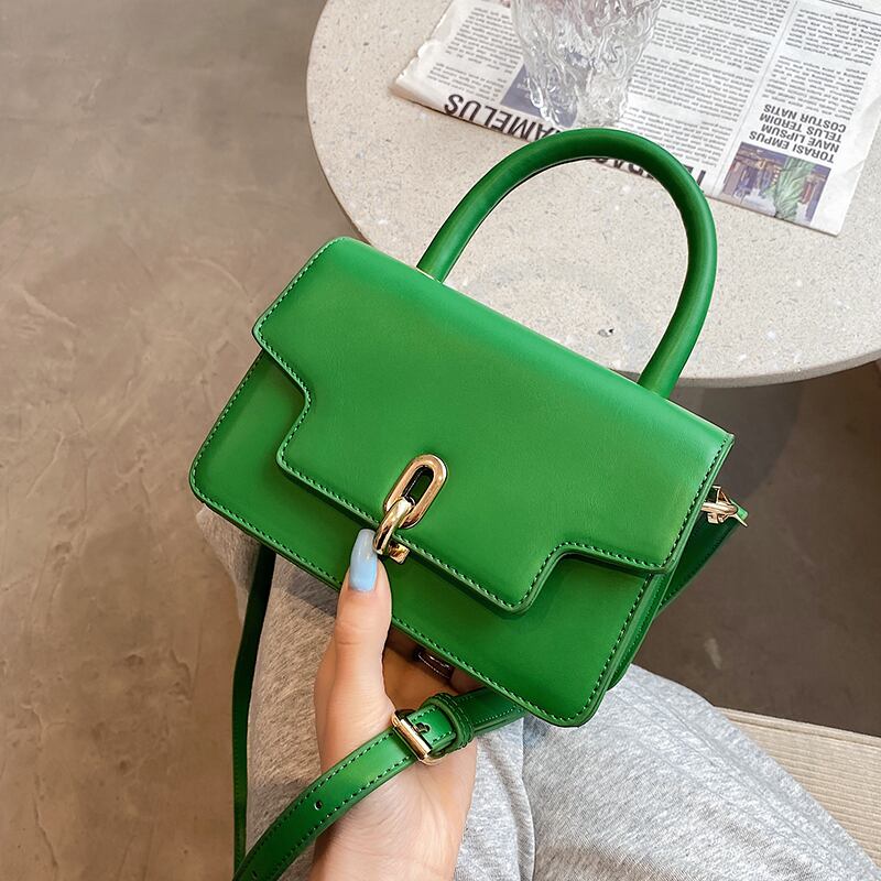 シングル スクウェア ハンドバッグ メッセンジャーバッグ 手作りハンドバック64298504049