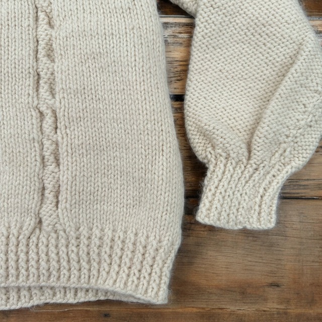 【KIDS】cable hand knit size:140前後