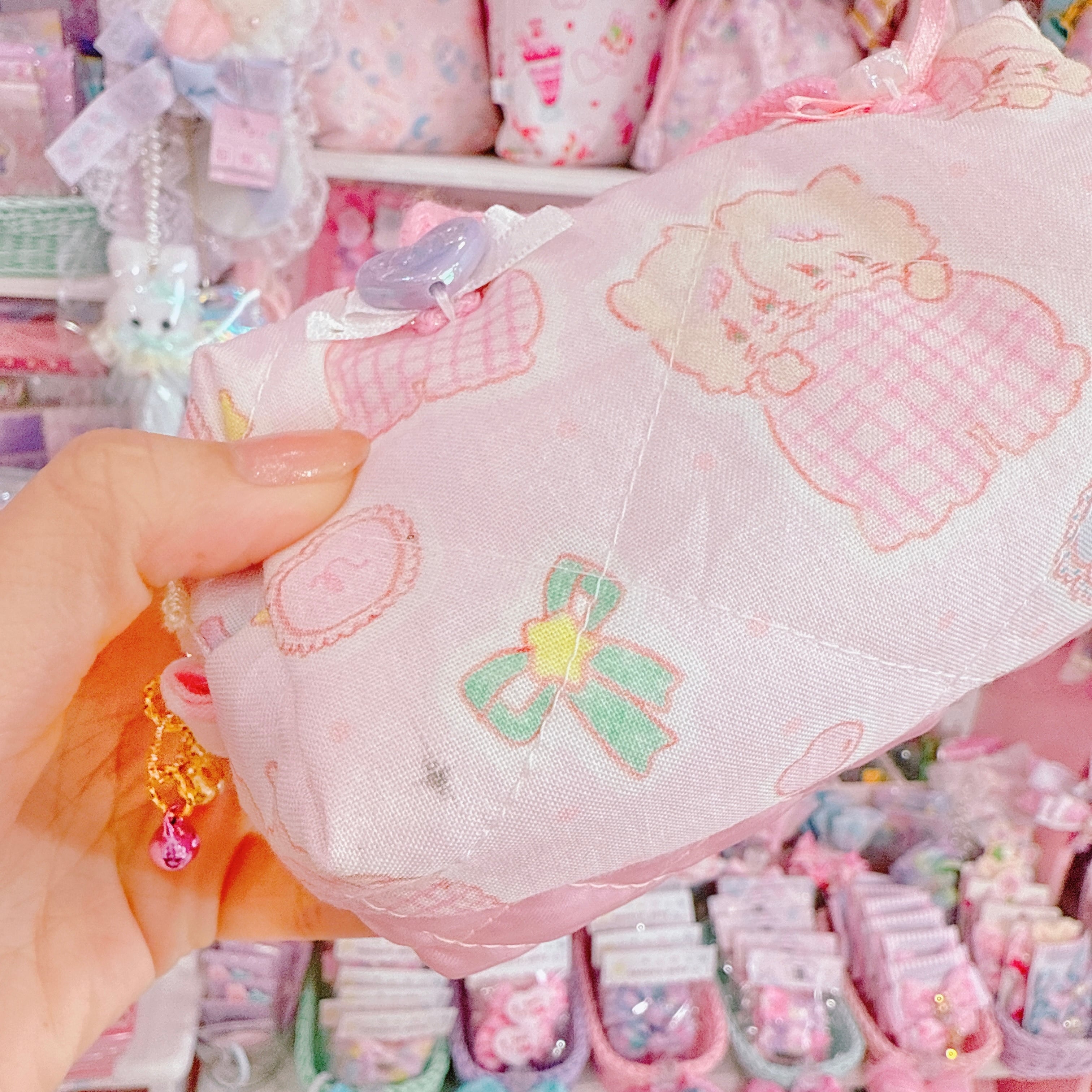 【K2】79-15ミニボストンバッグ風ポーチ(B品値下げ)