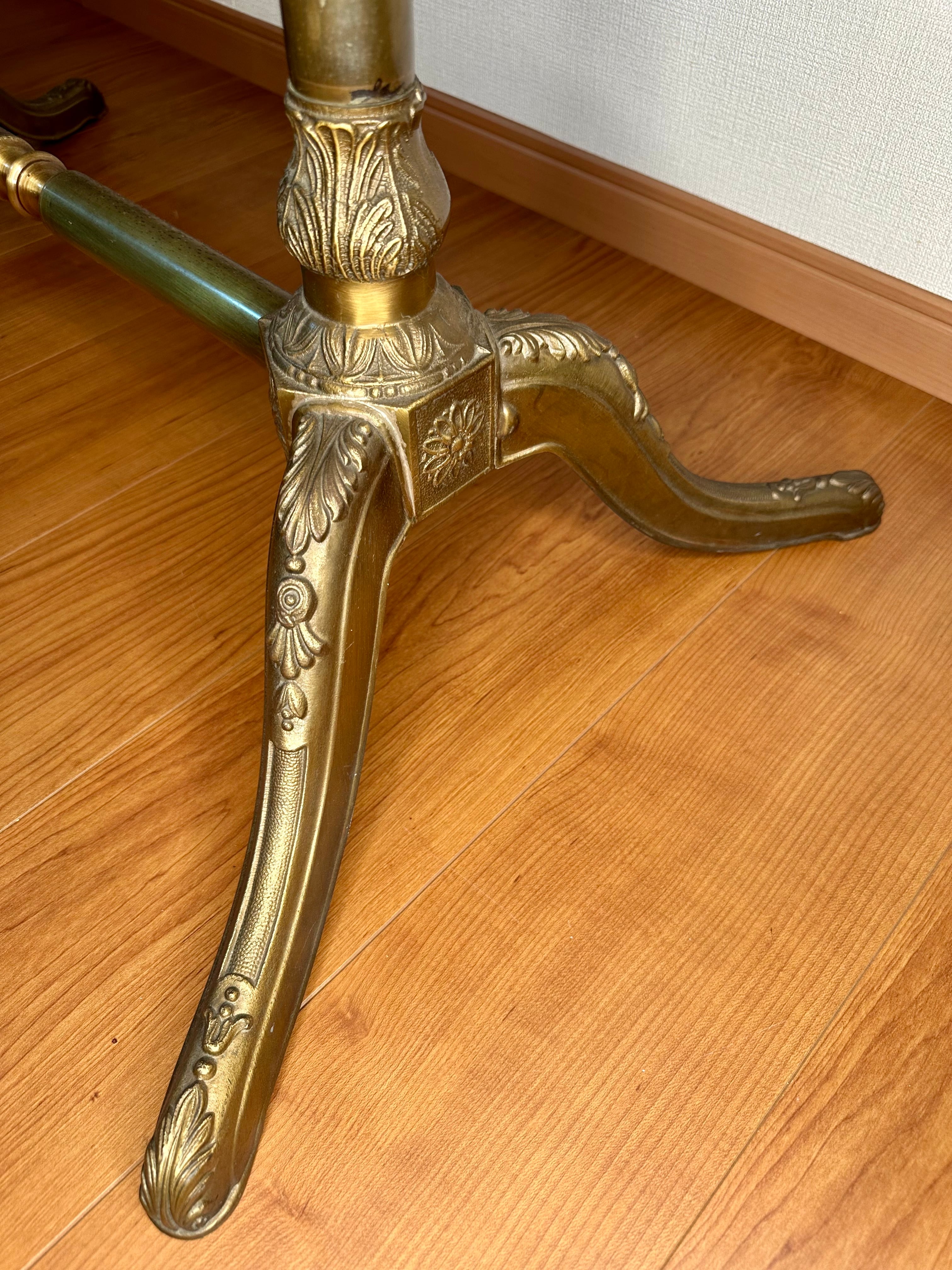 イタリア ヴィンテージ スタンドミラー 真鍮 | VINTIQUES