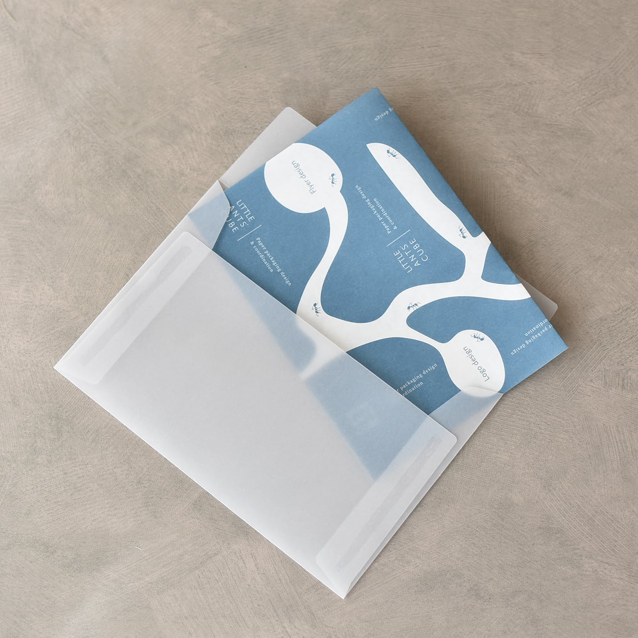 透ける封筒 トレーシングペーパー 洋2サイズ 定型 20枚入