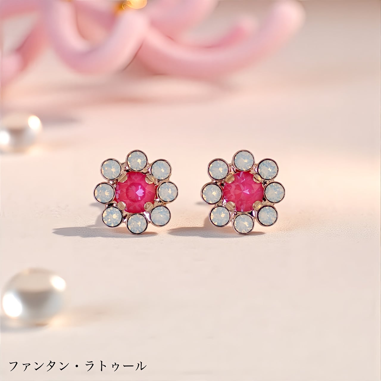 小花ピアス | MAKI NUMOTO (マキ ヌモト) ｜コスチュームジュエリー