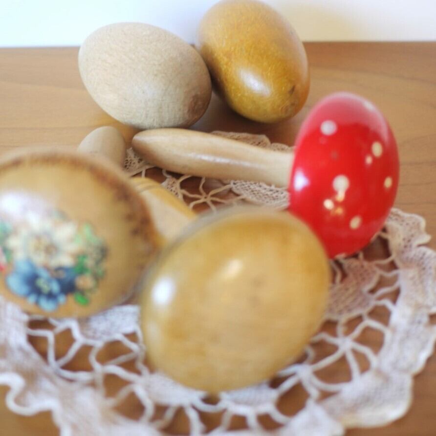木製卵 ダーニングエッグ 繕いたまご ドイツ