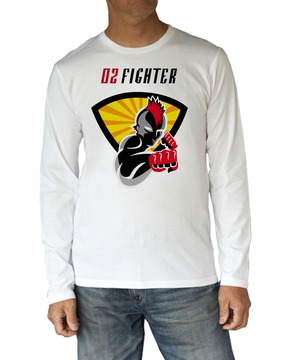 02☆FIGHTER （オツ☆ファイター）長袖Tシャツ