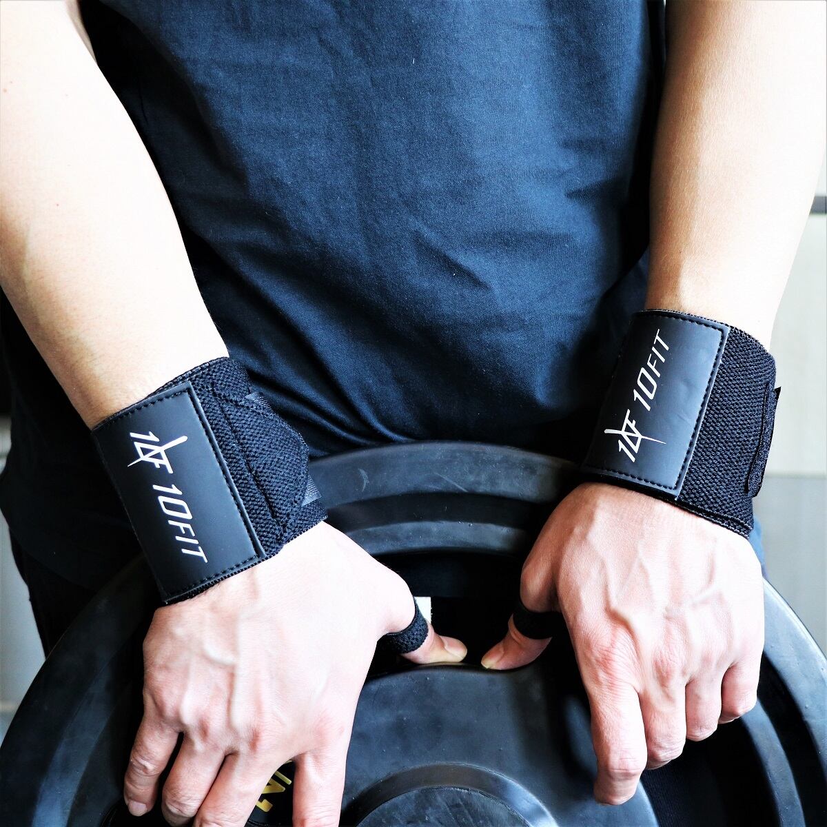 10FIT TE-100 リストラップ トレーニング 筋トレ サポーター 黒 | 【10FIT】テンフィット フィットネスアパレルショップ powered by BASE