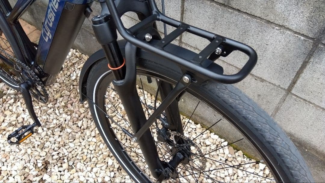 走行わずか】電動アシスト自転車 Cyrusher ASUKA クロスバイク【送料要