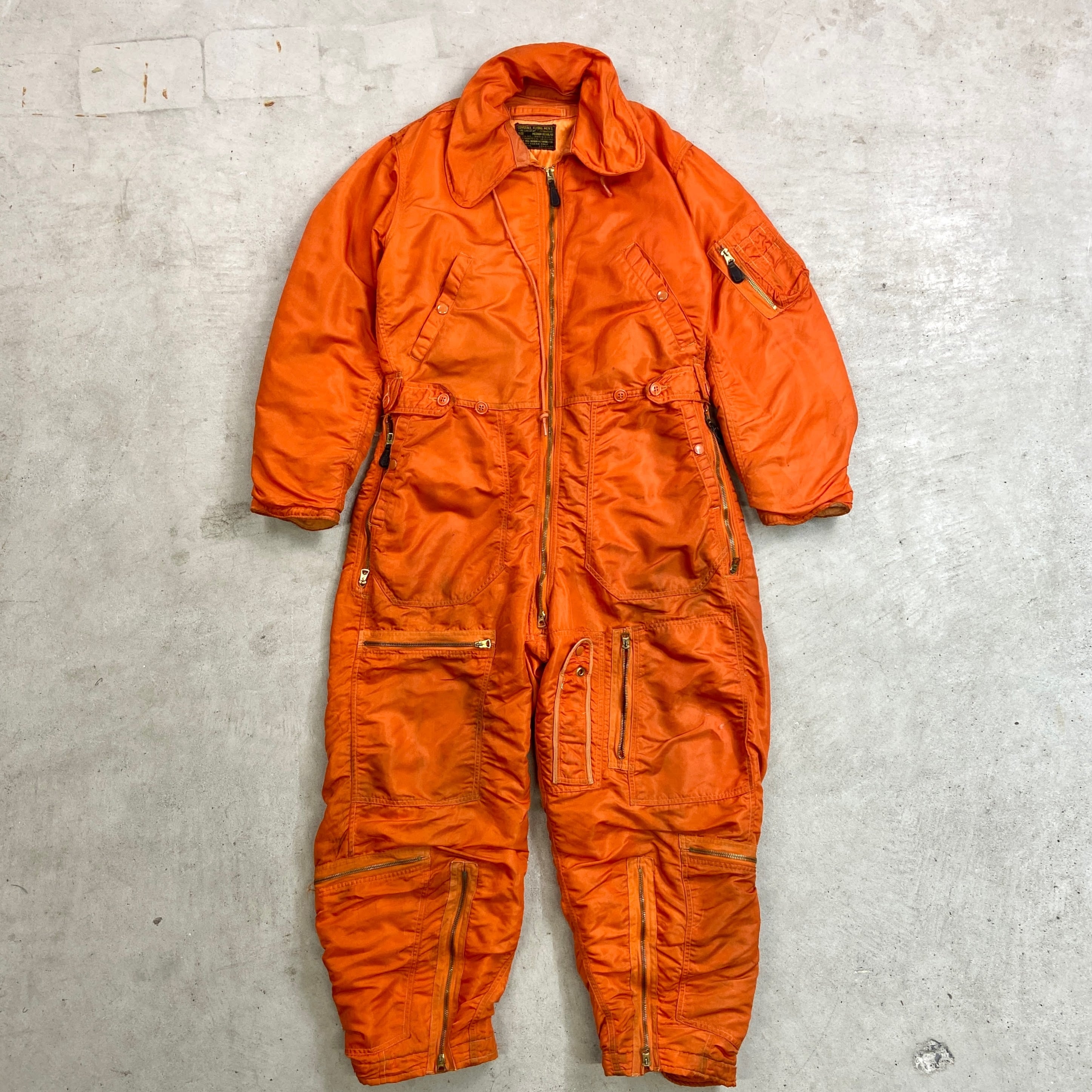 60年代 U.S.AIRFORCE CWU‐1/P フライトスーツ メンズL-XL相当 古着 60s