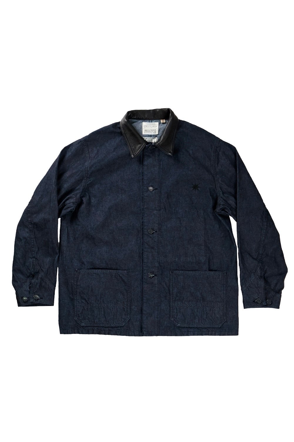 BLACK SIGN/ブラックサイン 14oz Denim Pleats Jacket Dark Indigo