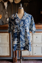 GYPSY&SONS INDIGO HUNDLED TIGER SHIRTS