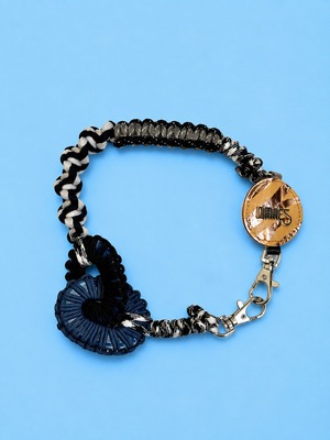 受注生産 [松浦志穂×OMNES] Short Strap BLACK