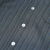 multi stripe jacquard weave shirt