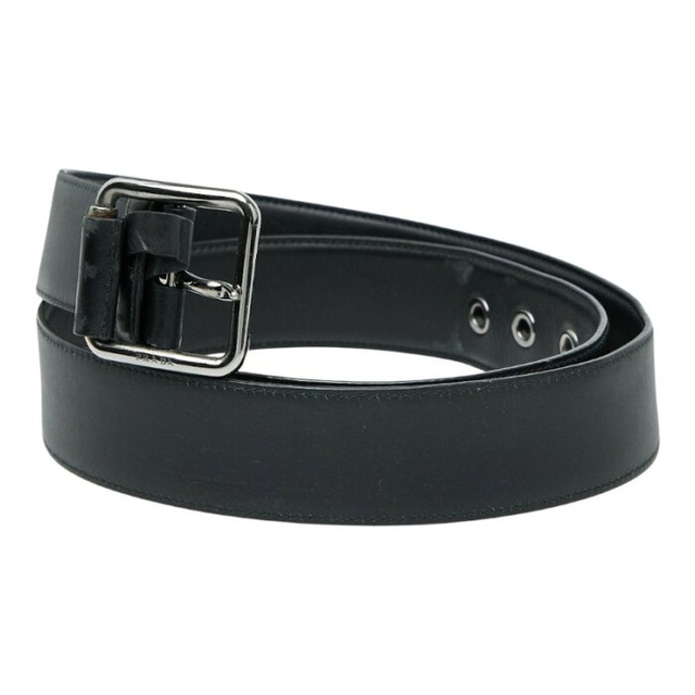 プラダ ベルト サイズ：100/40 ブラック レザー メンズ PRADA 【中古】