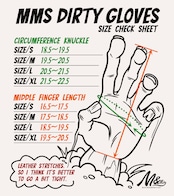 MMS DIRTY GLOVES - Aging Brown /Sサイズ