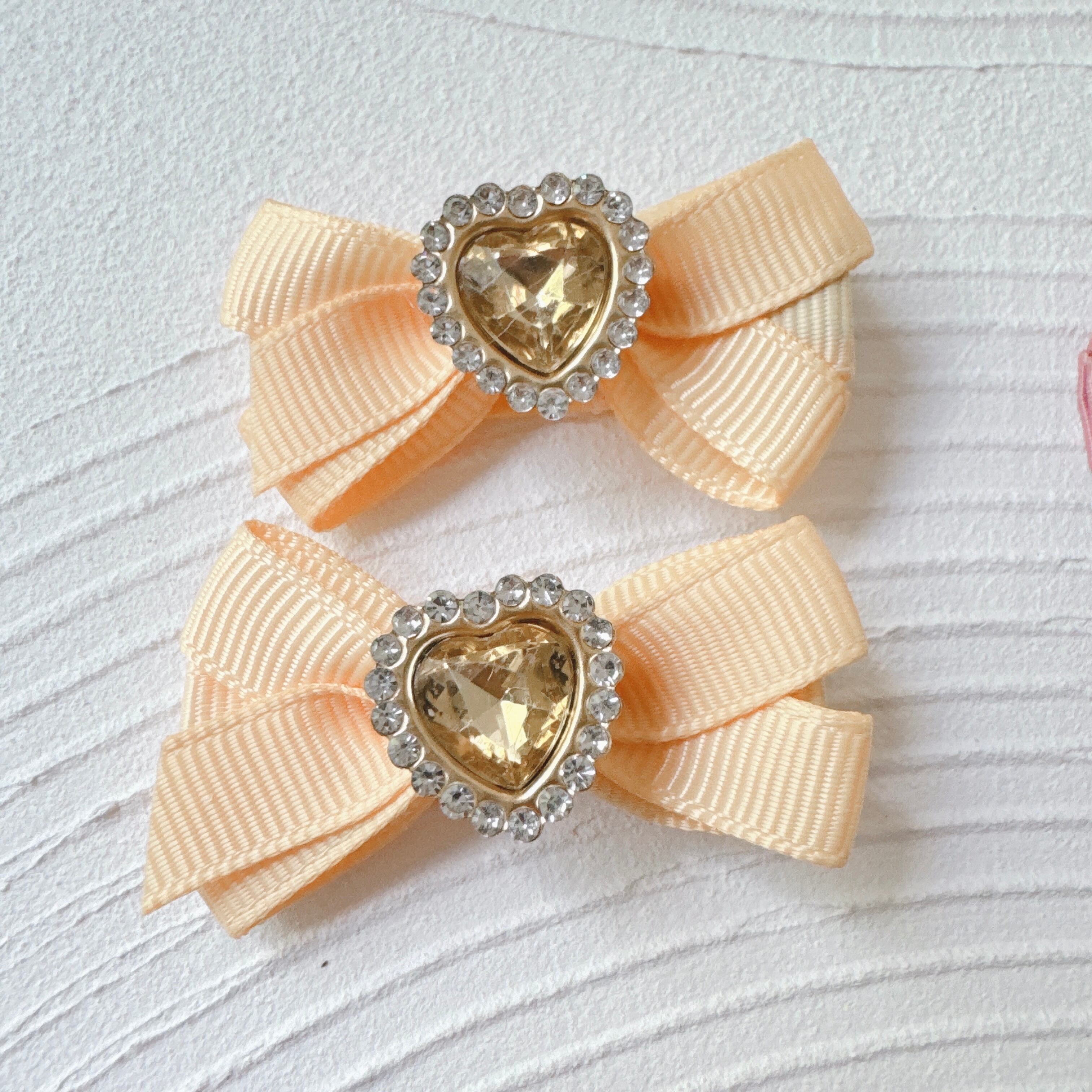 キラキラハートおリボンパッチン