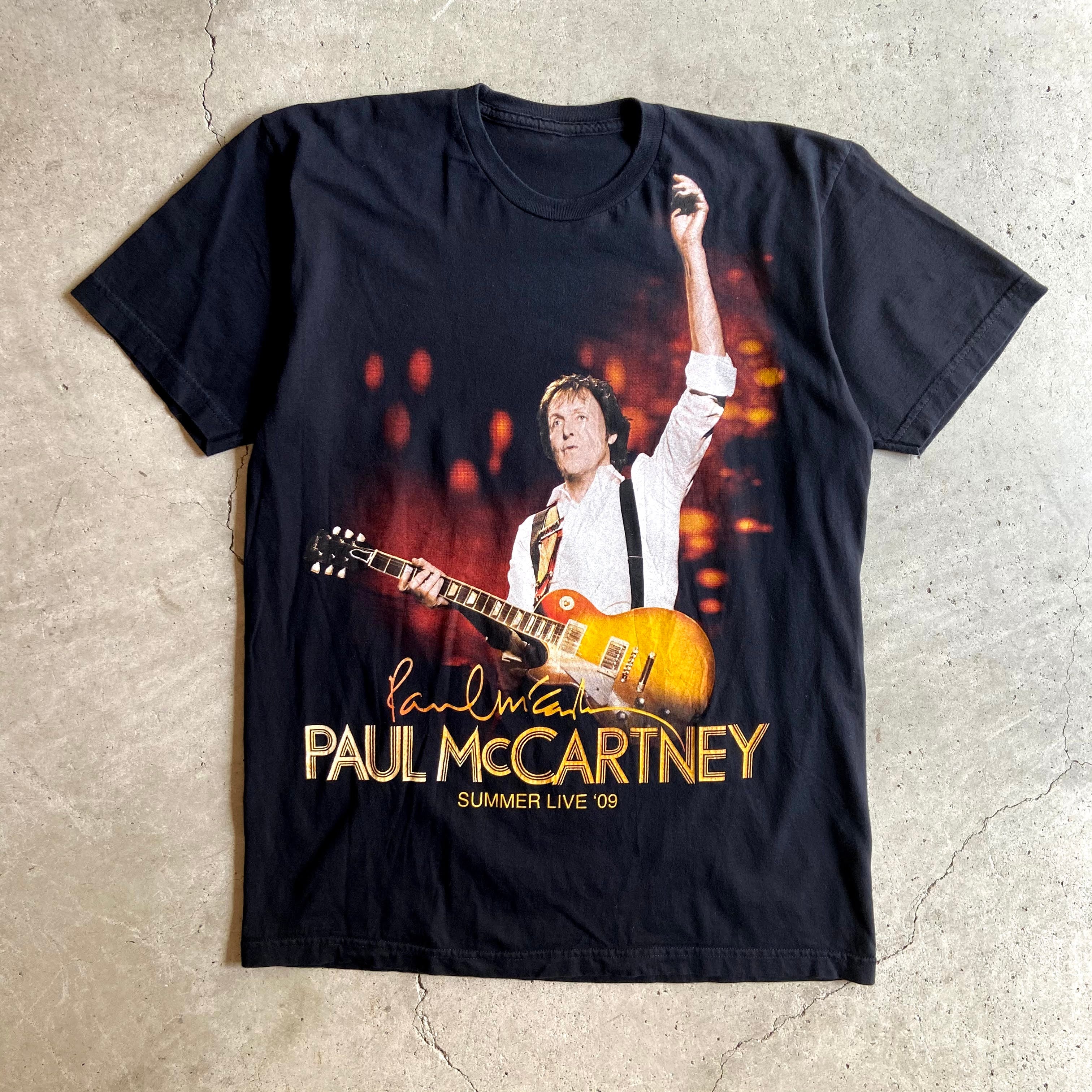 Paul McCartney LIVE '09 ポールマッカートニー Tシャツ Paul McCartney LIVE '09 ポールマッカートニー Tシャツ