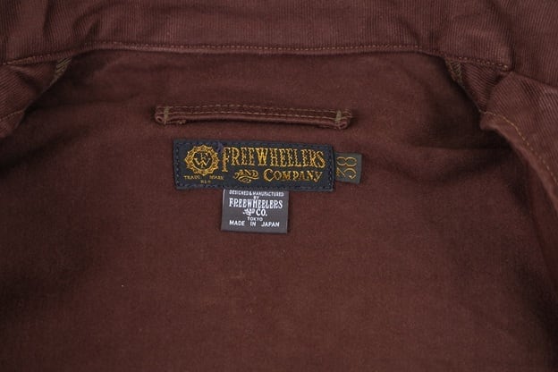 FREEWHEELERS(フリーホイーラーズ)～DECK WORKER JACKET DARK RED