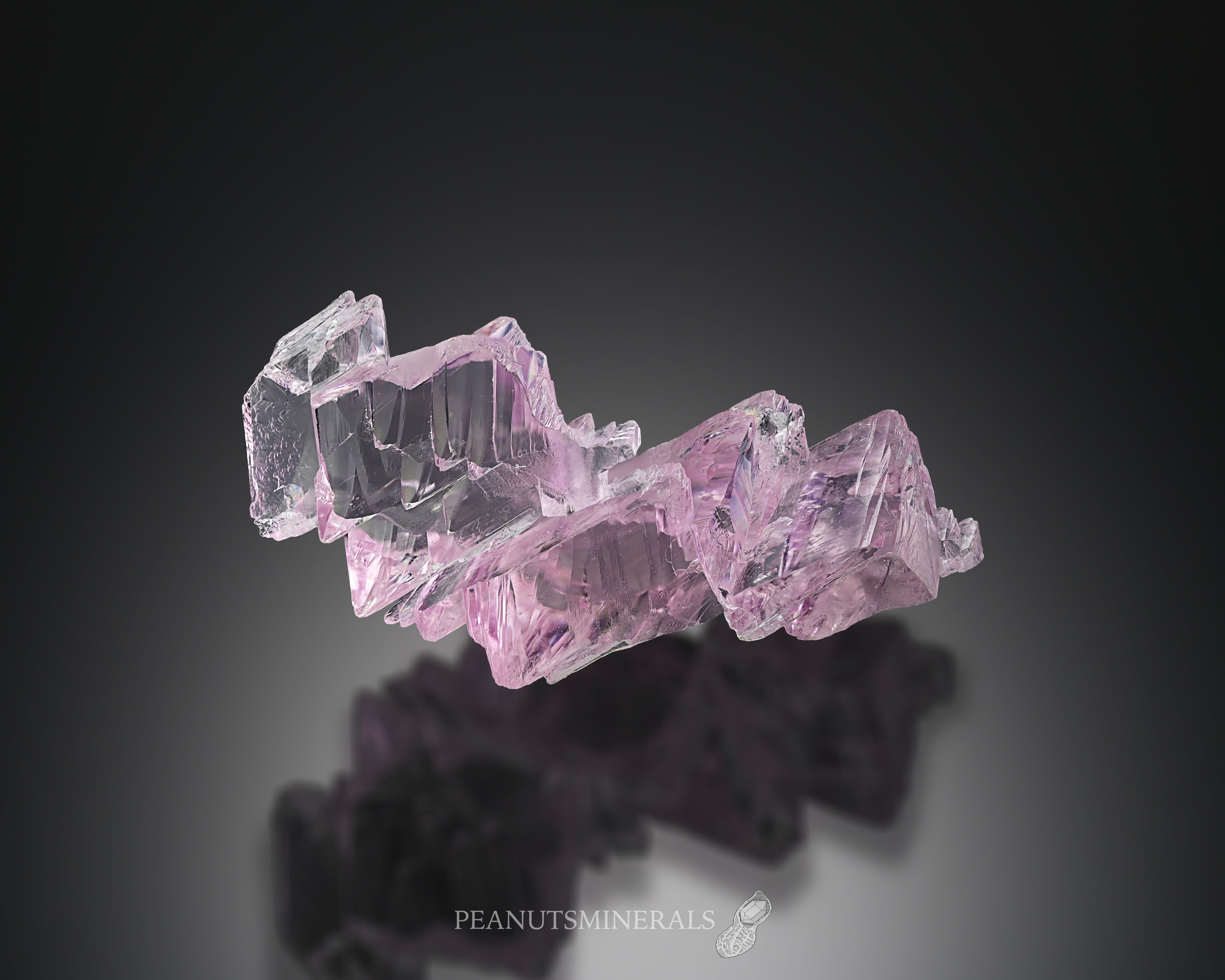 【天然クンツァイトルース 3.74ct:5929】Kunzite