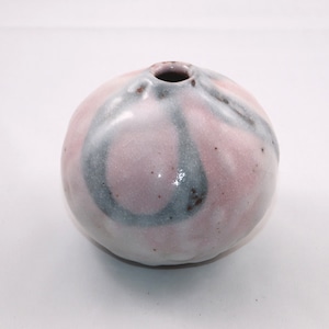 桃志野 小壺　　Pink Shino Small Vase
