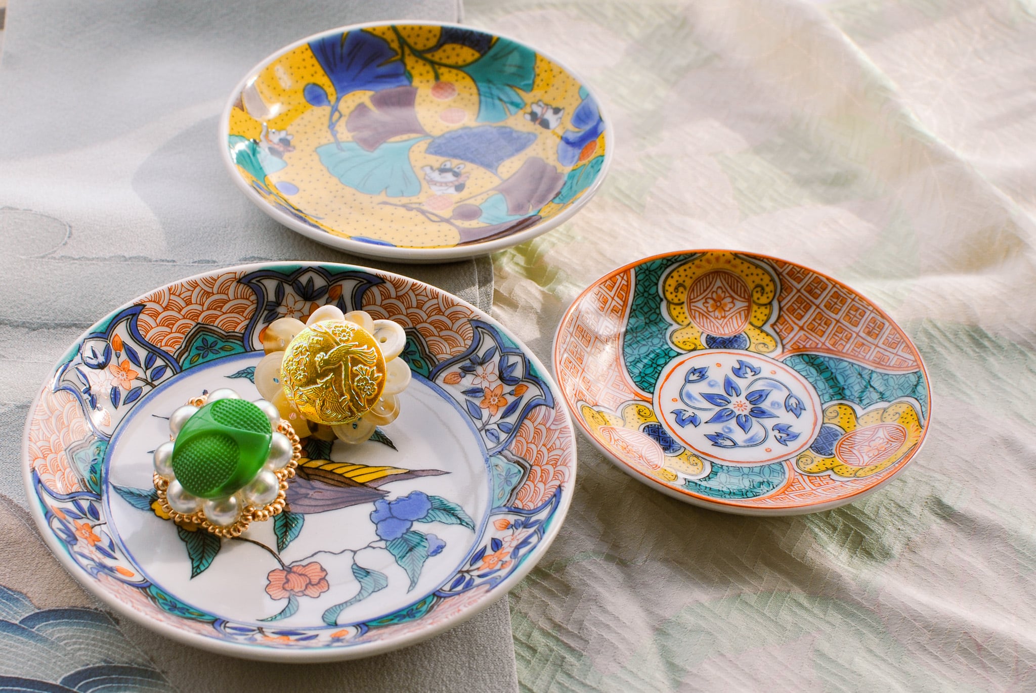 コレクション ウズベキスタン飾り皿 ウズベキスタン飾り皿