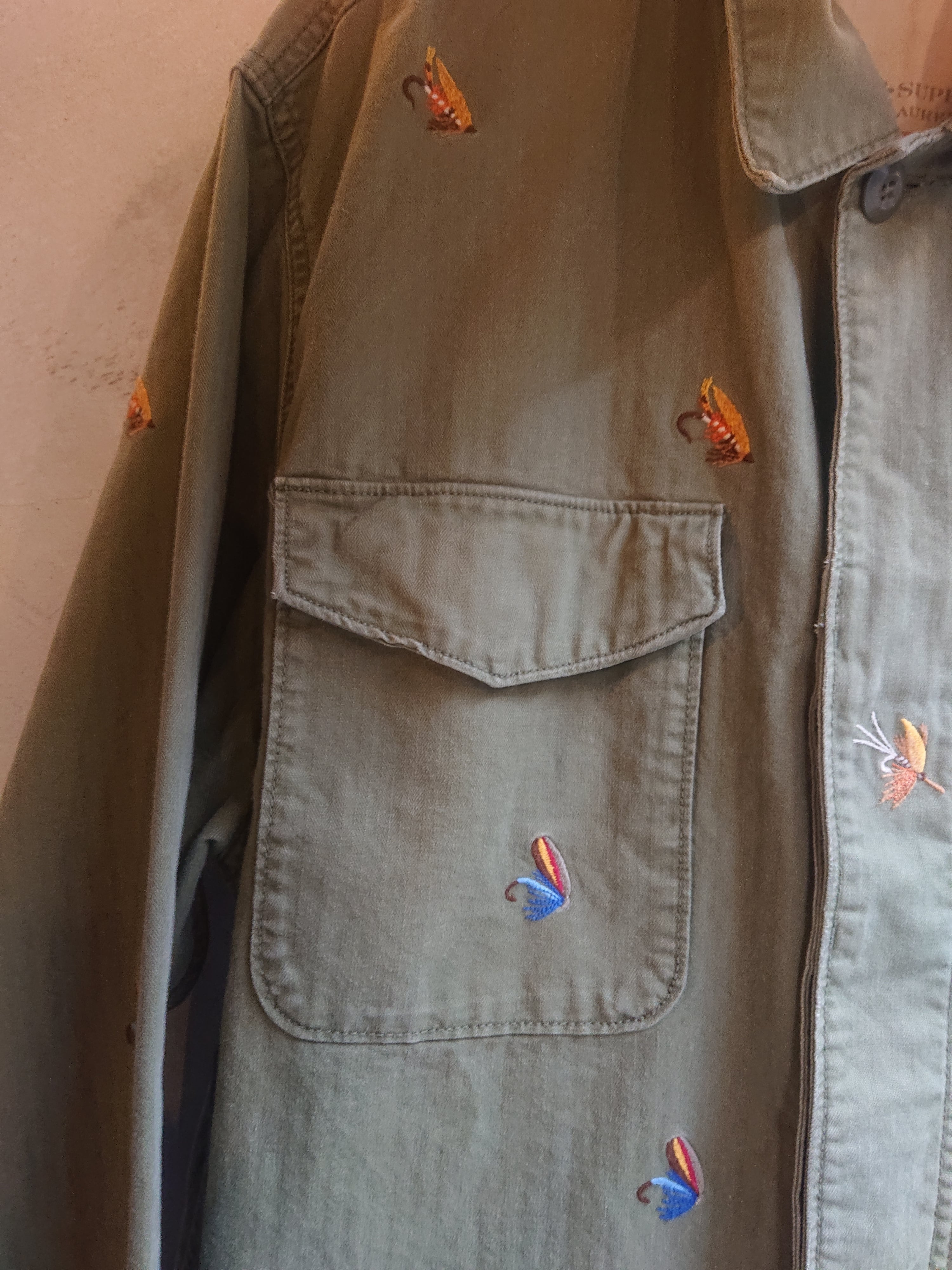 DENIM & SUPPLY RALPH LAUREN MILITARY DESIGN HBT JACKET | BOW