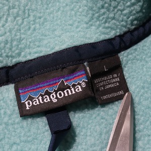 美品 L 雪無し 93年 シーグリーン シンチラ スナップt Patagonia パタゴニア フリース synchilla