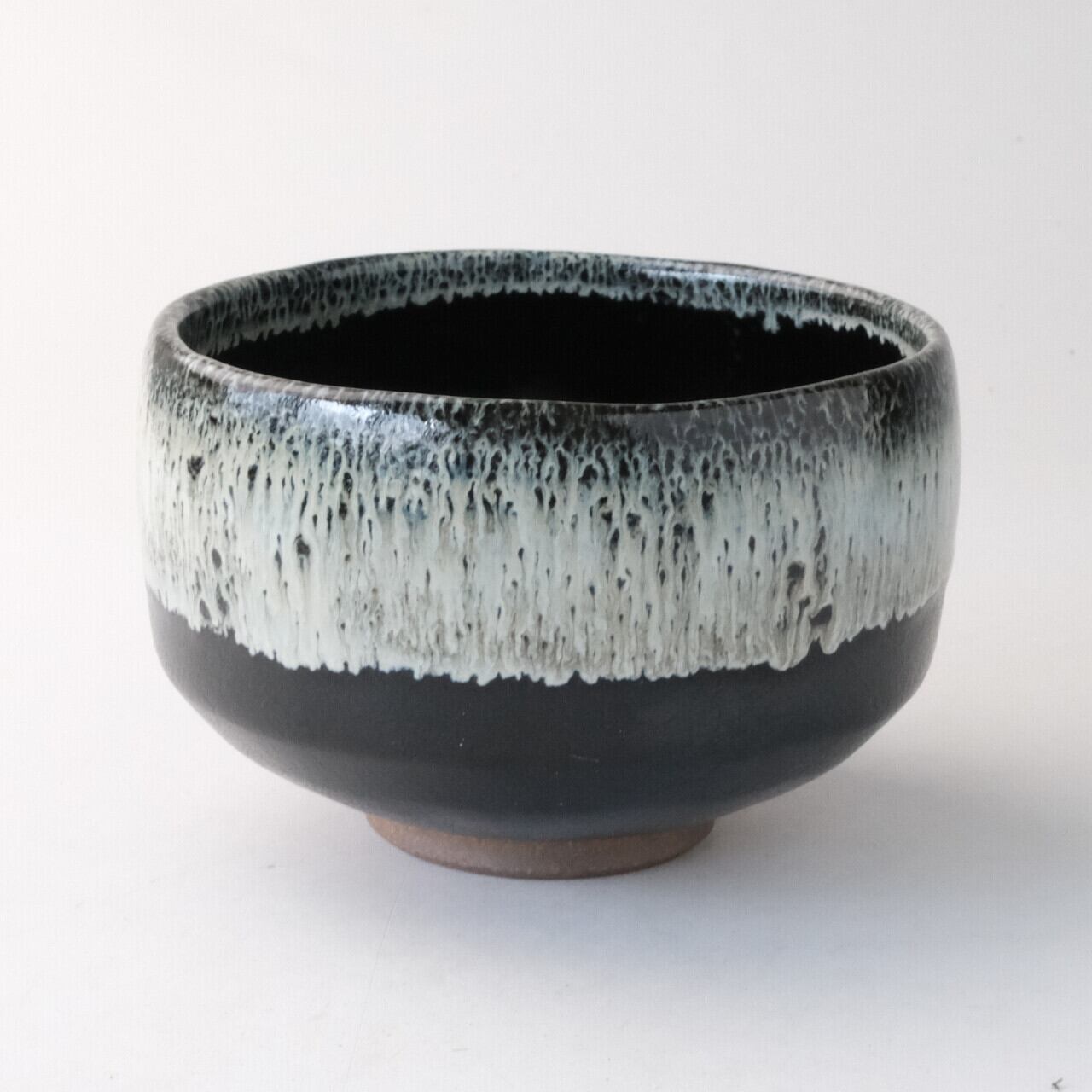 Satsuma Tenmoku Glaze Matcha Bowl - Mino Ware (Made in Japan) | 薩摩天目 抹茶碗 美濃焼(日本製)