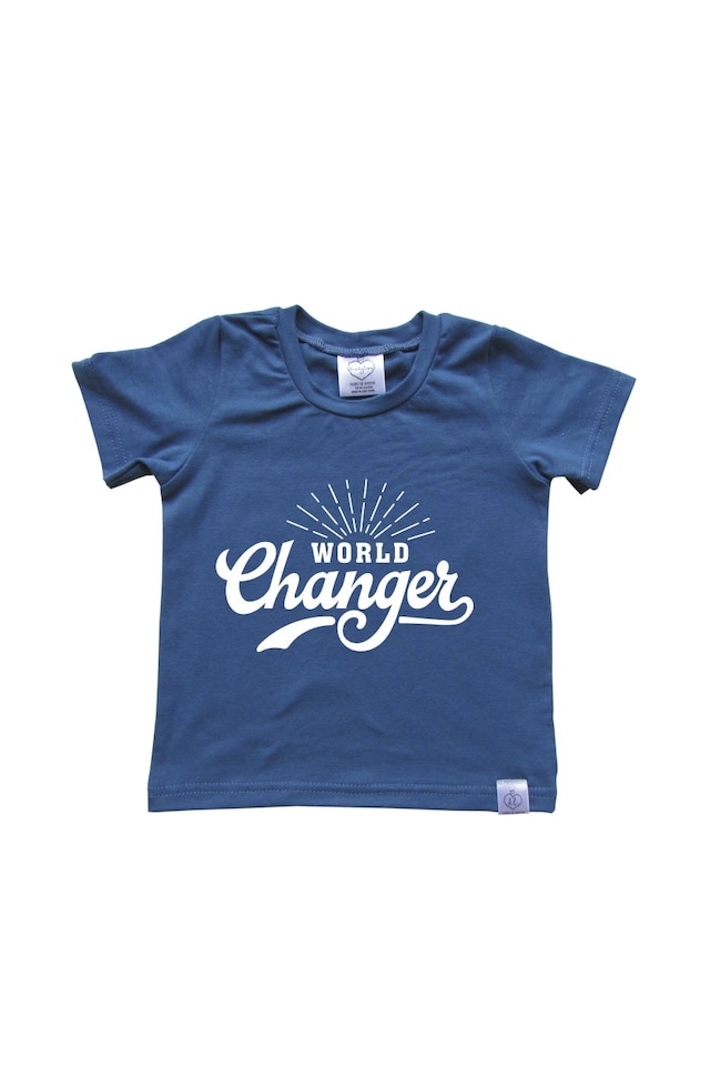 World Changer Tシャツ(indigo)