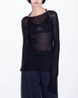 1990s EMPORIO ARMANI - low gauge knit top