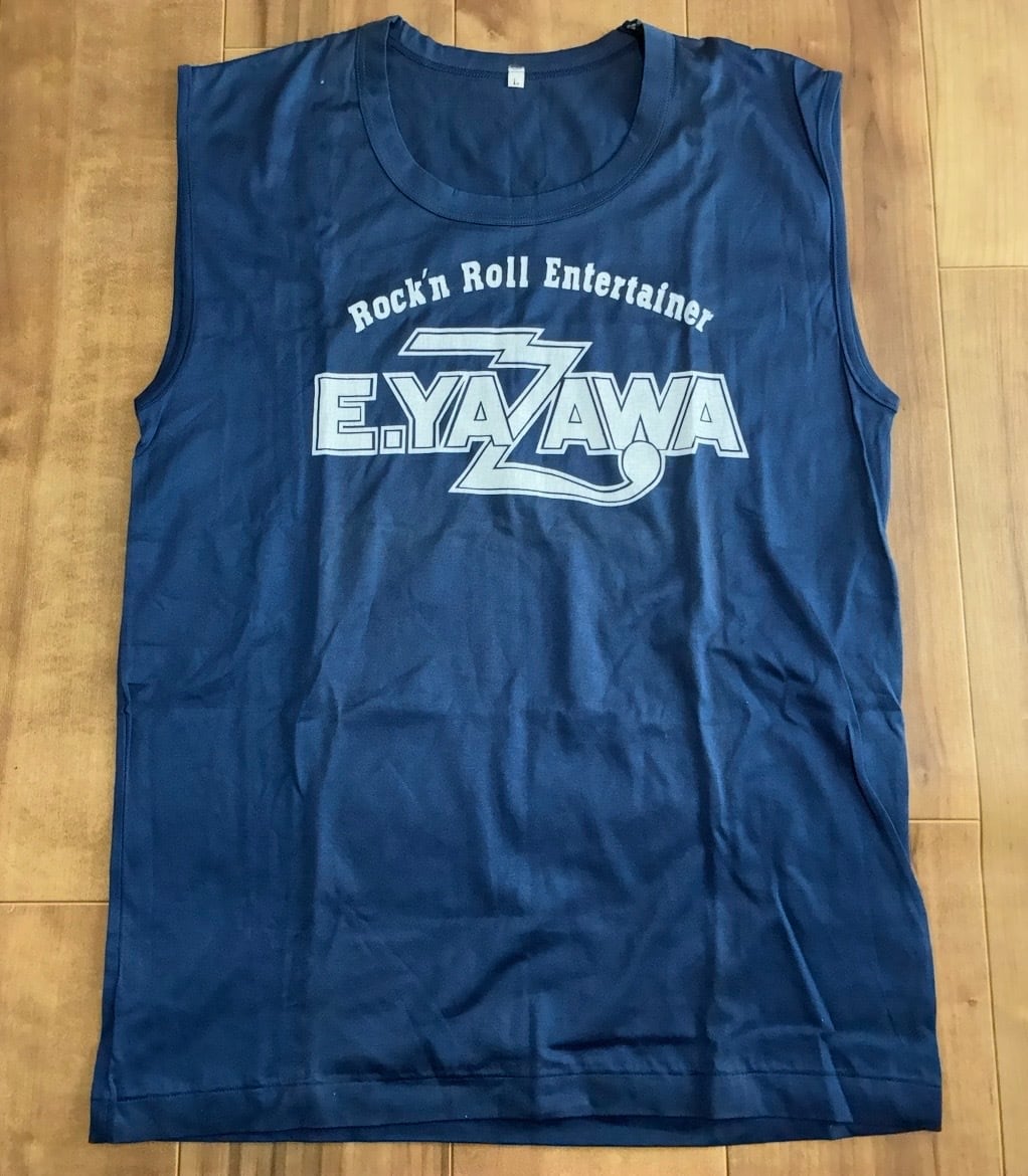 ヴィンテージ 矢沢永吉 YAZAWA ノースリーブTシャツ L ヴィンテージ 矢沢永吉 YAZAWA ROCK'N ROLL ENTERTAINER ノースリーブT
