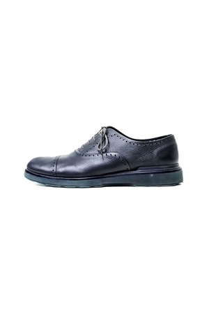 00's "GIORGIO ARMANI" Straight Tip Leather Brogue Shoes