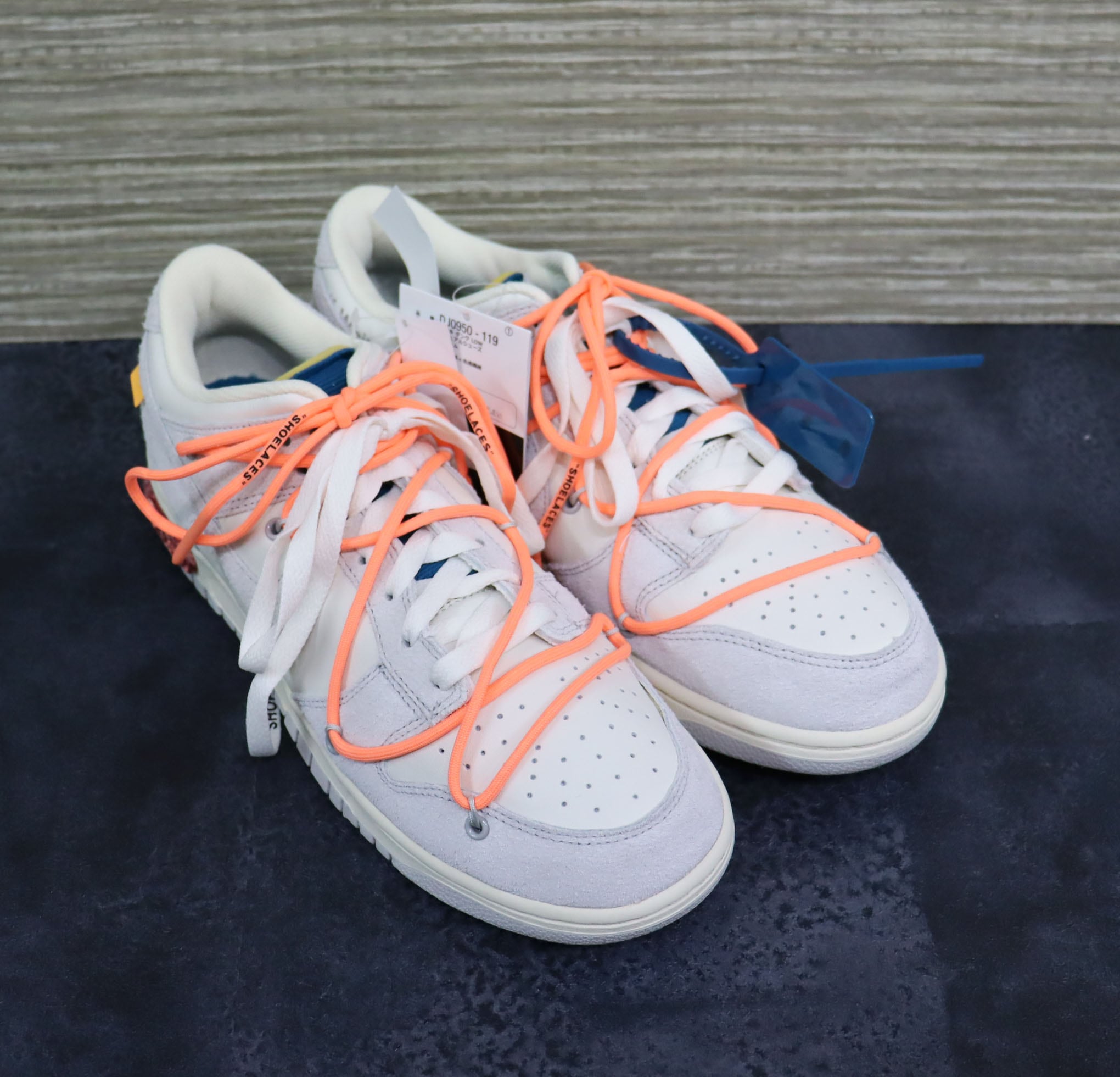 未使用未使用 Off-White NIKE Dunk Low 19 27cm