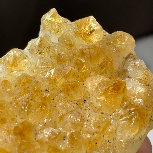 4.シトリンクラスター・ハリネズミ