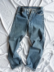 FRENCH Levi's 501 Blue Denim Pants