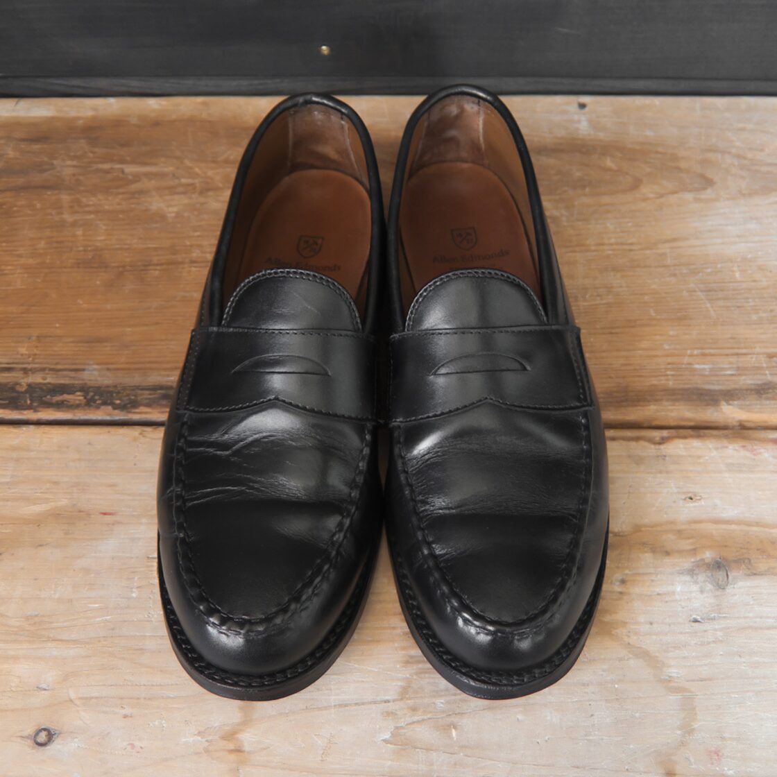 ALLEN EDMONDS ブラックローファー 8 1/2 D（Allen Edmonds Park  