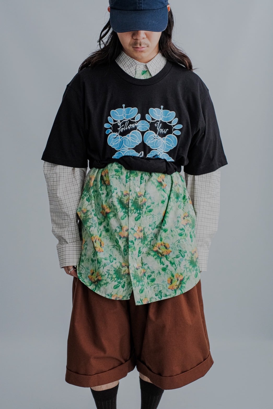 【☺︎ 】Meryll Rogge メリルロッゲ　シャツ Meryll Rogge】ROLLED UP T-SHIRT | puzzle