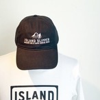 ＜ISLAND SLIPPER（アイランドスリッパ）＞ ロゴ CAP/ブラック